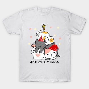 Merry Catmas T-Shirt